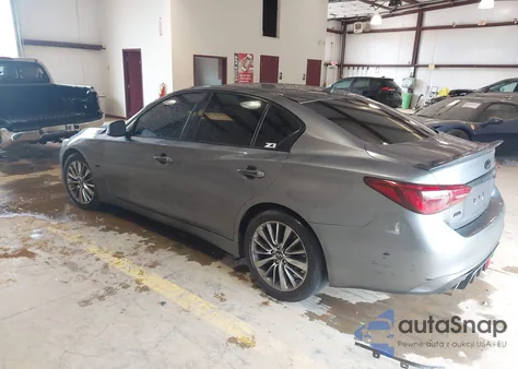2019 Infiniti Q50 3.0T Luxe from USA, damaged, VIN JN1EV7AR8KM591352